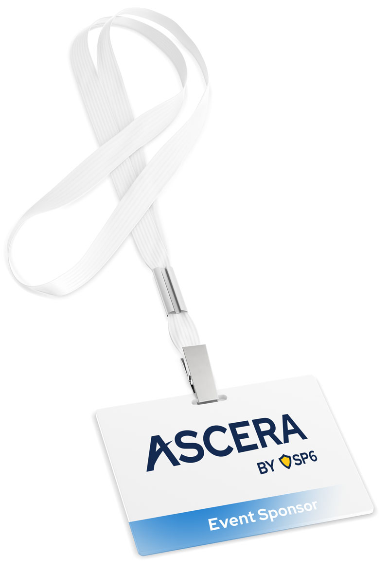 Ascera event name badge