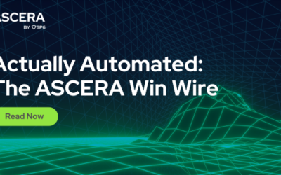 Actually Automated: The ASCERA Win Wire